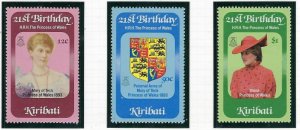 Kiribati 404-06 MNH 1982 Princess Diana 21st Birthday (ak3748)