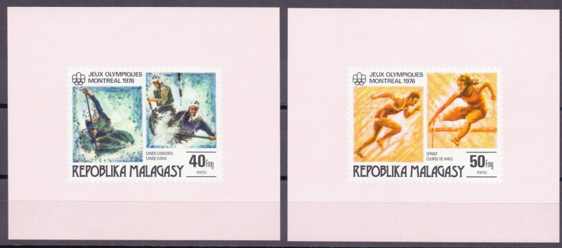 Madagascar. 1976. 775B-779B BL10B 6LB. Sports OI. MNH.