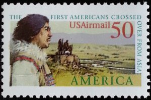 1991 50c Pre-Columbian, First Americans Scott C131 Mint F/VF NH