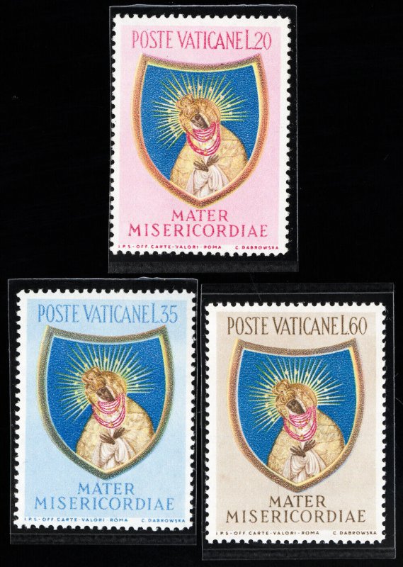 Vatican Stamps # 189-191 MNH VF