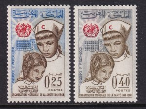 Morocco 189-190 MNH VF