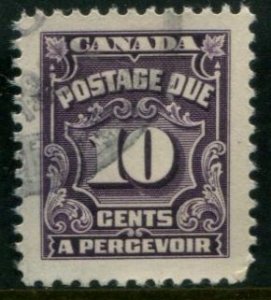 J20 Canada 10c Postage Due, used