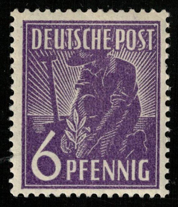 Deutsche Post, 6Pfg.Germany (T-9845)