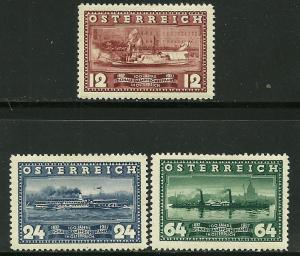 Austria # 382-4, Mint Hinge, Lot 281