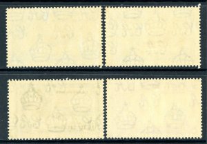 Cayman Islands 1935 British KGV Silver Jubilee Scott #81-84 MNH U751 ⭐⭐⭐⭐⭐⭐