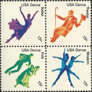 # 1749-1752 MINT NEVER HINGED AMERICAN DANCE