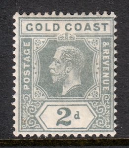 Gold Coast - Scott #71 - MH - Gum wrinkle, pencil/rev. - SCV $11