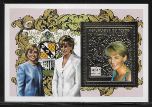 Chad Michel Bl276A-Bl277A Diana s.s. MNH c.v.  26 Euro