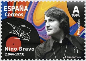 Spain 2024 MNH Stamps Music Singer Nino Bravo