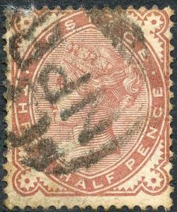 SG167 1 1/2d Venetian red toned