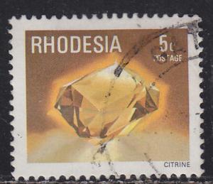 Rhodesia 296 Citrine 1970