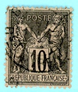 France, Scott #91, Used