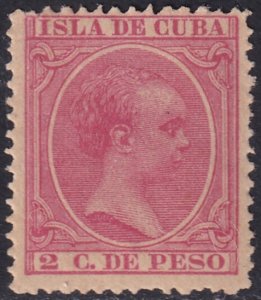 Cuba 1894 Sc 138 MLH*