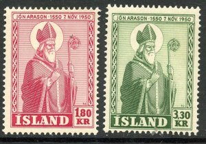 Iceland # 269-,70 Mint Never Hinge