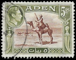 Aden  26   1938   5 RS  fvf used