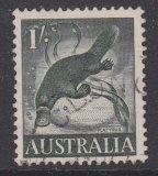 Australia sc#324 1959 1sh Platypus defin used