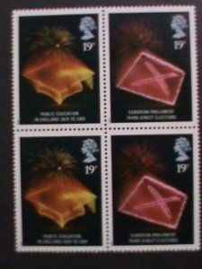 ​GRATE BRITIAN -1989  FIREWORKS BLOCK MNH-STAMPS VF WE SHIP TO WORLD WIDE