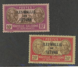 Wallis & Futuna Islands #83-84 Unused Single