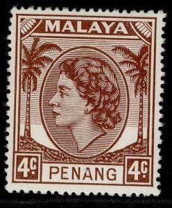 MALAYSIA - Penang QEII SG30, 4c brown, M MINT.