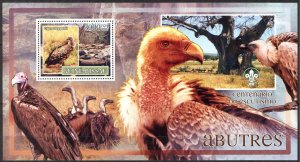 Guinea Bissau 2007 Birds Vultures S/S MNH