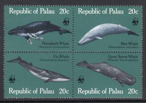 Palau 27a Whales MNH VF