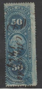 U.S. Scott #R60c Revenue Stamp - Used Set of 5 - IND