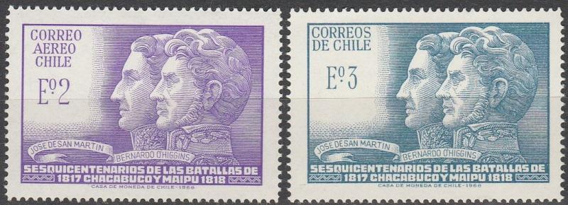 Chile #367, C280  MNH VF (SU2320)