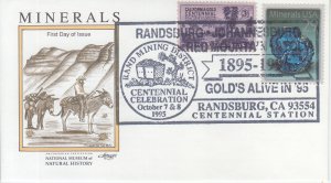 1995 Minerals Pictorial  Gold - Randsburg CA Centennial