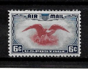 US Stamp- Scott # C23c/AP15-6c-Mint/NH-Perf.11-1938-OG-Plate #-Air Postal