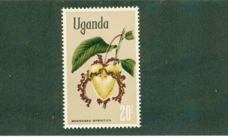 UGANDA 129 MNH CV$ 7.75 BIN$  4.00