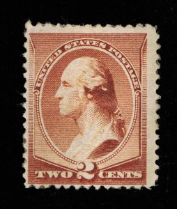 VERY AFFORDABLE GENUINE SCOTT #210 MINT OG H 1883 PERF-12 ABNC PRINTING #13071