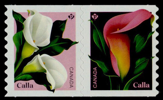 Canada 3321iii MNH Flowers, Calla Lily