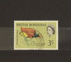 8816   Br Honduras   Used # 169   Birds     CV$ 3.00