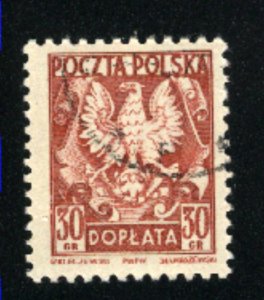 Poland J128  u VF   1951-52 PD