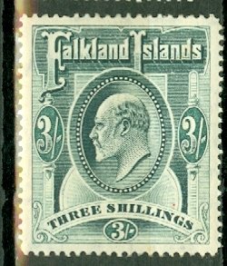 JA: Falkland Islands 28 mint CV $180