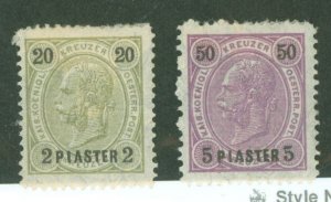 Austria/Turkey #24/25 Unused