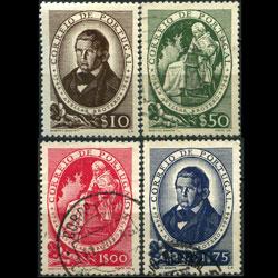 PORTUGAL 1944 - Scott# 638-41 Botanist Broter Set of 4 Used