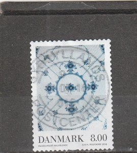 Denmark  Scott#  1758  Used  (2016 Danish Porcelain Designs)