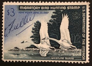 USA, #RW33, 1 used stamp