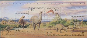 Australia 1993 SG1429 Dinosaurs MS MNH