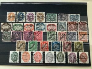 Germany Vintage Officials mixed stamps Ref R49784