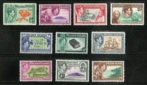 PITCAIRN ISLANDS 1-8  MNH  SCV $66.75 BIN $35.00