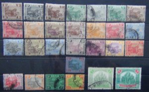 Federated Malay States 1922 - 1934  to $2 x 2 Used