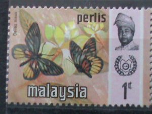 ​MALAYSIA-1971 -MILITARY- BUTTERFLY MINT 8STAMPS-#M29-VF WE SHIP TO WORLD WIDE