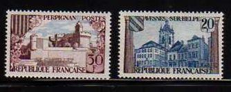 France MNH sc# 935-936 Building 08CV $0.50