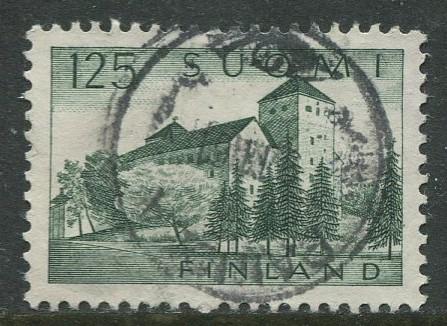 Finland - Scott 411 - Turku Castle -1963- Used - Single 1.25m Stamp