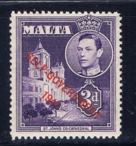 Malta 239 NH 1953 Overprint