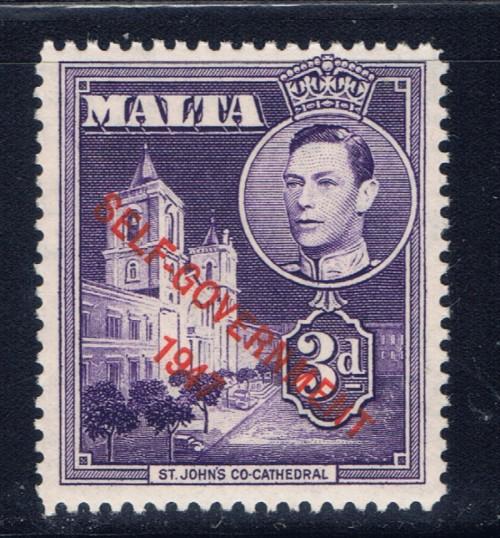 Malta 239 NH 1953 Overprint