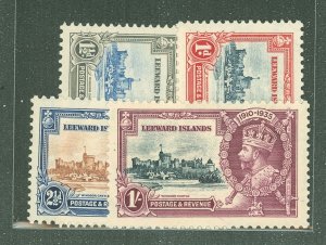 Leeward Islands #96-99  Single (Complete Set) (Jubilee)