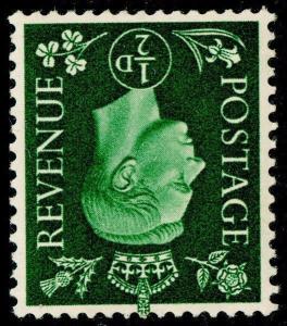 SG462Wi, ½d green, M MINT. Cat £10. WMK INV